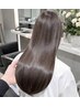 【極艶ならこれ♪】コスメ美髪縮毛矯正＋カット＋毛髪改善tr 17900