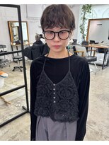 ソーソー(SoSo)&nbsp;大人ガーリーラフパーマ×ショートスタイル2.9