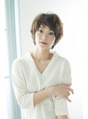 大人可愛いふんわりショートスタイル☆
