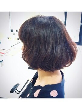 ノーマジーン(Norma jean) 『毛束感 ×グレージュ』☆ひし形シルエット切りっぱなしボブ☆