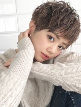 ロンド 表参道店(Lond) ふんわり立体感☆女の子のベリーショート/ボブ 小顔/ボブルフ