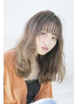 ロンド ストラーダ 心斎橋(Lond strada)&nbsp;【津賀　涼】ショートグレージュカラーボブウルフココアベージュ