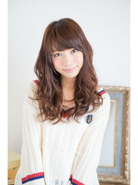 エリア(area) 【area本店 西大島】大人かわいい 無造作 カール ふわミディ☆