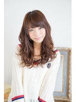 エリア(area) 【area本店 西大島】大人かわいい 無造作 カール ふわミディ☆