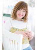 ミルクティブラウン★ラフニュアンスくびれボブa1