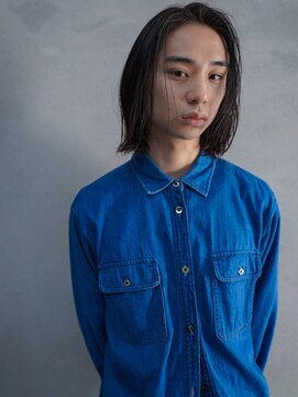 カンナ(Canna) メンズロング/表参道メンズカット/センターパート/眉カット/20代