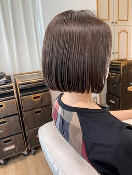 ヒビヲ 横浜西口店(HIBIO) 脱白髪染めハイライト白髪ぼかしリタッチハイトーンダブルカラー