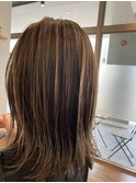 コントラストハイライト外ハネボブstyle