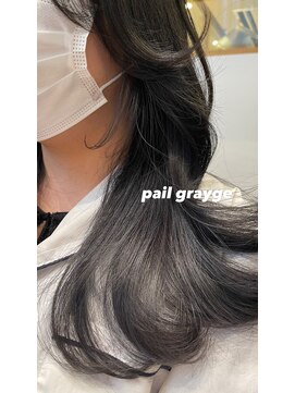 バイオレット 表参道店(Violet) 【グレージュ】ブリーチなしの透明感カラーはグレージュに決まり