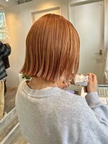 ロカ 表参道(loka)&nbsp;コーラルオレンジ/ブリーチ[表参道/髪質改善/ハイライト]Mai