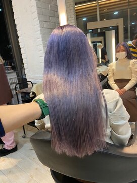 インク サカエ(inq sakae) つや髪ペールパープル◇