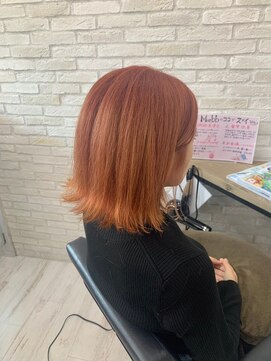 ヘアースタジオココルッチ(hair studio CoCo-Rucchi) アプリコットベージュ