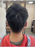 メンズ白髪ぼかし
