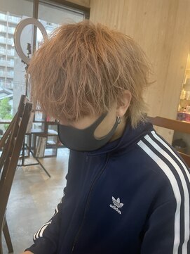 エフィールベルタ(afeel belta) ミルクティー×マッシュウルフ