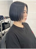 【OREO.coco】#10代20代30代#ネイビー#イメチェン#ボブ