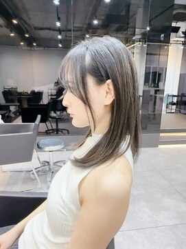 ファンナギンザ(FaNNa ginza) シースルーラウンドバングヘア