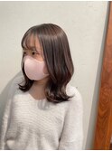 外ハネミディ