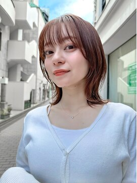 アルテ(ARTE) 【ARTE表参道/青山】モテ髪ミディ×ブリーチなし透明感カラー