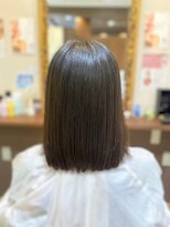 ヘアーズロー(hair's LOWE) 【hair's LOWE】髪質改善トリートメント/透明感/ストレートロブ