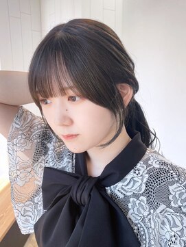 アイティーバイアルバム 下北沢店(IT by ALBUM) ナチュラル顔周り__ハッシュカットフルバング_ba474072