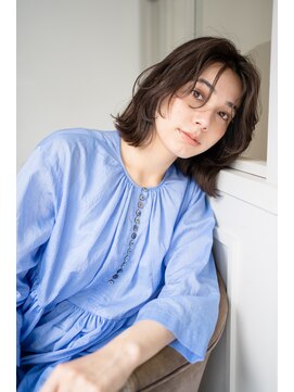 マグノリア オモテサンドウ(MAGNOLiA Omotesando) ふわっと柔らかマッシュウルフ・・・HINATA