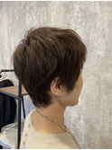 くせ毛ショート