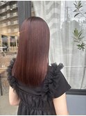 柔らかい印象を与えてくれる、ピンクブラウンカラー♪♪