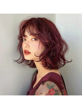 ラニアケア(LANIAKEA) 深みのあるワインレッドカラー