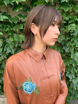 ニスル 町田店(NISURU) 似合わせカット/大人ガーリー/ダークアッシュ/着物/町田/町田駅