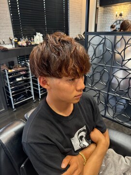 ヒロザバーバー(HIRO THE BARBER) ツーブロック×フェード 宇部市/理容室/理容院/メンズカット