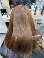 シルク 札幌店(SHILK)&nbsp;髪質改善ストレート+カラー（ストレートエステ+カラーエステ）