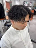 ツイストスパイラル縦落ちパーマツイストパーマ