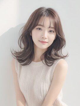 アイニ 河内小阪店(aini) 白髪ぼかしカラー白髪ぼかしハイライト大人ショート30、40、50代