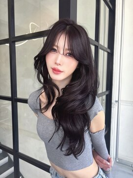 メゾンハル(Maison HALU) 暗めグレージュ×ワンホンレイヤー