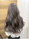 【夏向けデザインカラー】ハイライト×ロングヘア×10～40代