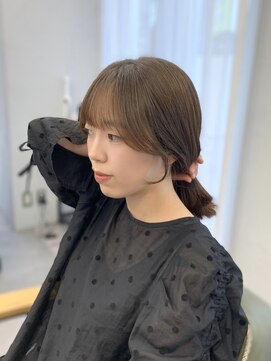 シェス 梅田茶屋町(shes) 似合わせ顔周りカット/アリサ