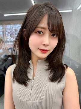 ロンドウル 熊本(Lond ulu) トレンド感抜群!!!ふんわりレイヤーカット×艶髪透明感カラー