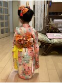 七五三着付け/ヘアセット/ヘアメイク
