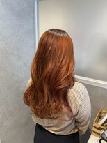 ナチュラル 渋谷店(Natural)&nbsp;デザインカラー／オレンジカラー／ドルビーオレンジ／元ブリーチ