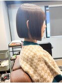 オリーブグレー/レイヤーカット/黒髪/マロンベージュ/入谷