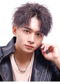 【ツイストスパイラル】刈り上げ 無造作センターパート