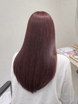 トッカ 所沢(tocca) ブリーチなしピンクカラー