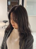 白髪ぼかしハイライト