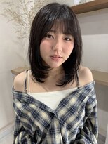 カーム(calm)&nbsp;黒髪/クラゲヘアー/オリーブグレー/小顔/ココアベージュ/鹿島田