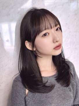 クム(kumu) 【kumu】くびれミディ /グレージュ/ アイドル前髪/栄/名古屋