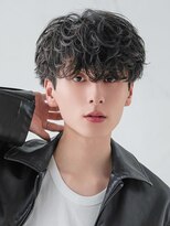 メンズヘアセンス 渋谷(MEN'S HAIR SENSE)&nbsp;ニュアンスパーマ/センターパート/メンズ/眉毛/フェザーパーマ