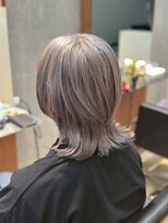 アル 日野(AL)&nbsp;ミルクティーブロンド/ダークブルー/デジタルパーマ/日野