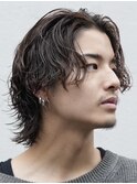 渋谷大人ルーズパーマシャドウパーマ波巻きスパイラルパーマ緩め