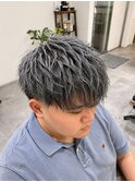 ダークグレー/メンズカラー/ハイトーン/10代/20代
