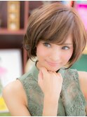 *+COVER HAIR+*…大人かわいく、洗練された≪フェミニンボブa≫